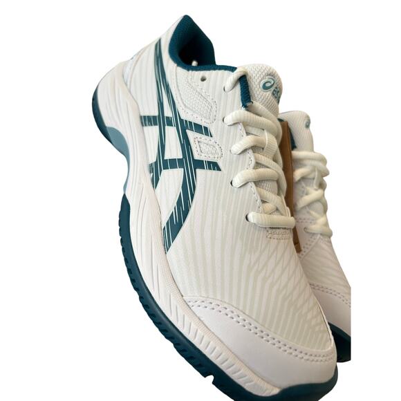 ASICS Gel-Game 9 Kids Tennis Shoes White Grade School Size 3.5 - Picture 6 of 11
